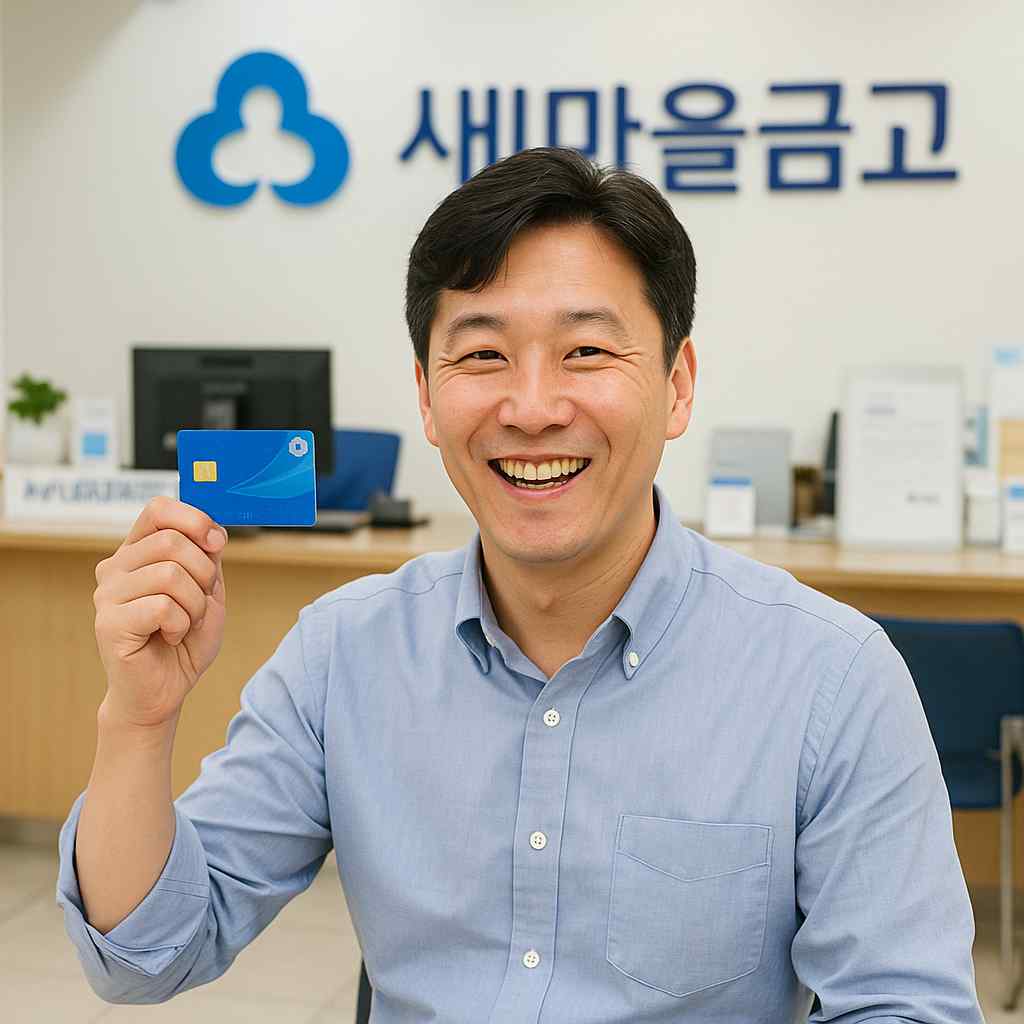 새마을금고 압류방지통장 체크카드 정말 안전할까